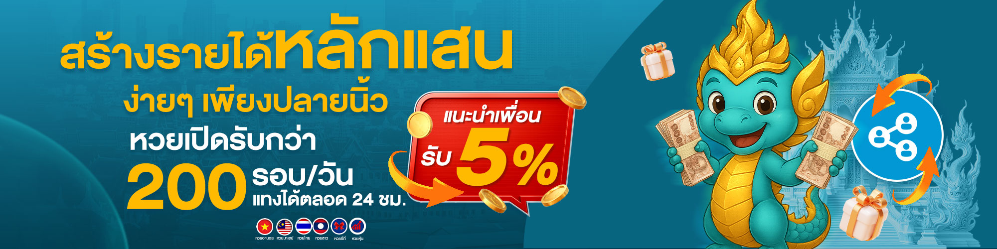 ลาภหวย รวมเกมดังทุกค่าย เล่นสนุก ลุ้นโชคใหญ่ทุกวัน